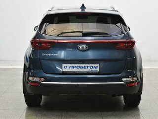 2019 Kia Sportage IV Рестайлинг, синий, 1975000 рублей, вид 3