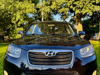 2012 Hyundai Santa Fe II Рестайлинг, синий, 1600000 рублей, вид 3