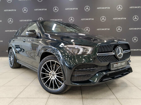 2020 Mercedes-Benz GLE Coupe 450 II (C167), зелёный, 7790000 рублей, вид 3