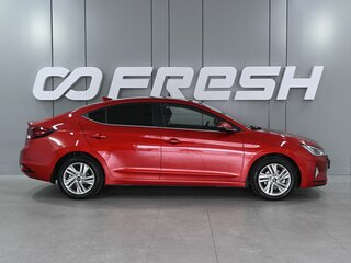 2019 Hyundai Elantra VI (AD) Рестайлинг, красный, 1849000 рублей, вид 5
