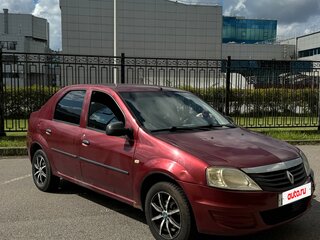 2011 Renault Logan I Рестайлинг, красный, 219000 рублей, вид 2