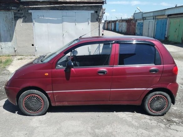 2008 Daewoo Matiz I Рестайлинг, красный, 190000 рублей - вид 4