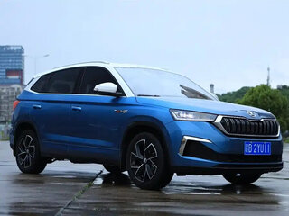 2023 Skoda Kamiq GT I (China Market), синий, 1500000 рублей, вид 3