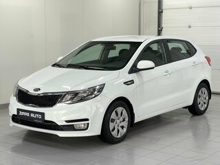 2016 Kia Rio III Рестайлинг, белый, 1154000 рублей, вид 3