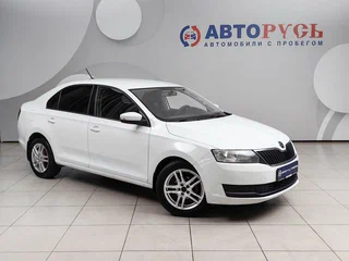 2018 Skoda Rapid I Рестайлинг, белый, 955000 рублей, вид 1