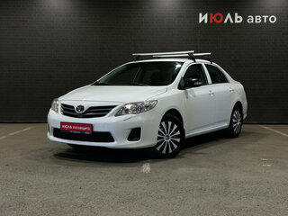 2010 Toyota Corolla X (E140, E150) Рестайлинг, белый, 1090000 рублей, вид 1