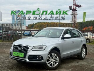 2013 Audi Q5 I (8R) Рестайлинг, серебристый, 1769000 рублей, вид 2