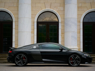 2021 Audi R8 V10 performance II (4S) Рестайлинг, чёрный, 17777000 рублей, вид 4