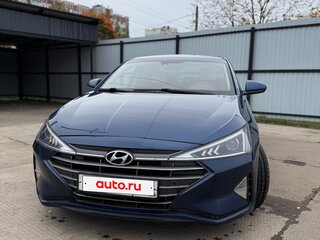 2018 Hyundai Elantra VI (AD) Рестайлинг, синий, 1290000 рублей, вид 3