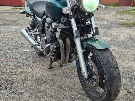 1999 Yamaha XJR1300, зелёный, 400000 рублей, вид 4