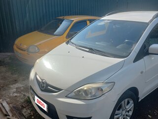 2007 Mazda 5 I (CR), белый, 500000 рублей, вид 1