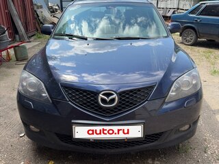 2008 Mazda 3 I (BK) Рестайлинг, синий, 550000 рублей, вид 2