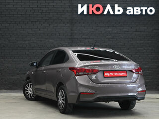 2019 Hyundai Solaris II, коричневый, 1230000 рублей, вид 4