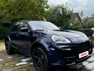 2004 Porsche Cayenne Turbo I (955), синий, 950000 рублей, вид 1