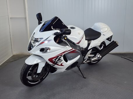 2008 Suzuki GSX 1300 R Hayabusa, белый, 789000 рублей, вид 4