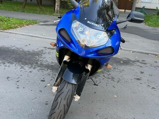 2001 Suzuki GSX-R 600, синий, 400000 рублей, вид 2