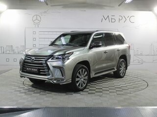 2016 Lexus LX 570 III Рестайлинг 2, серый, 5850000 рублей, вид 1