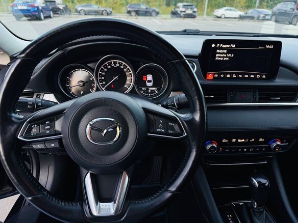 2018 Mazda 6 III (GJ) Рестайлинг 2, синий - вид 6