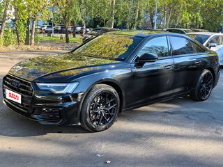 2019 Audi A6 45 TFSI V (C8), чёрный, 3200000 рублей, вид 1