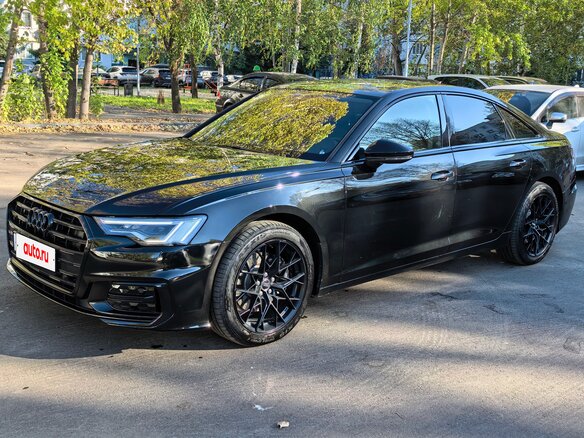 2019 Audi A6 45 TFSI V (C8), чёрный, 3100000 рублей