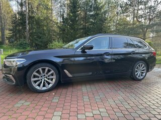 2019 BMW 5 серии 530d xDrive VII (G30/G31/G38), синий, 3900000 рублей, вид 4