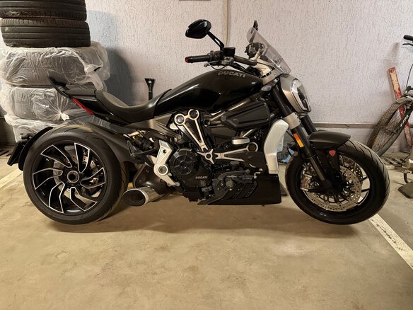 2016 Ducati XDiavel, чёрный, 1200000 рублей