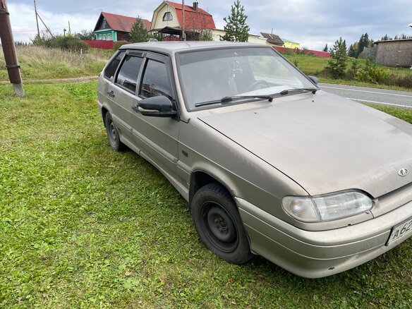 2007 Lada (ВАЗ) 2114, серый, 180000 рублей - вид 3