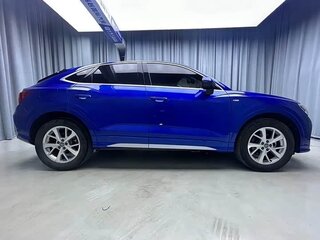 2021 Audi Q3 Sportback 35 TFSI II (F3), синий, 2410008 рублей, вид 4