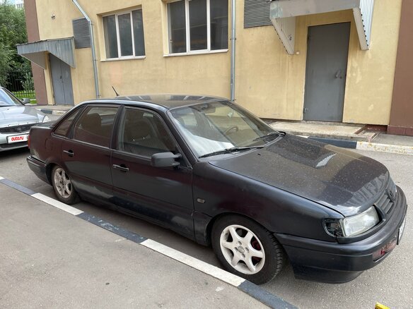 1994 Volkswagen Passat B4, чёрный, 120000 рублей - вид 3