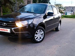 2023 Lada (ВАЗ) Granta I Рестайлинг, чёрный, 610000 рублей, вид 1