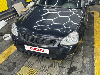 2008 Lada (ВАЗ) Priora I, чёрный, 310000 рублей, вид 2