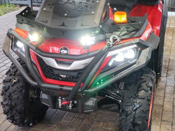 2024 Sharmax Force 1100, красный, 1100000 рублей - вид 15