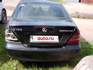 2001 Mercedes-Benz C-Класс 200 II (W203), чёрный, 180000 рублей, вид 5