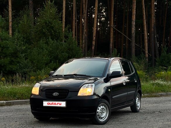 2007 Kia Picanto I, чёрный, 240000 рублей - вид 3
