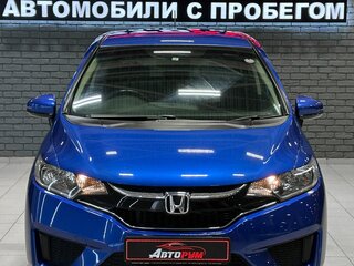 2015 Honda Fit III, синий, 837000 рублей, вид 3