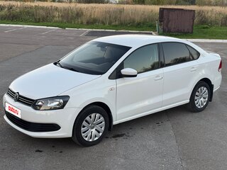 2012 Volkswagen Polo V, белый, 740000 рублей, вид 3