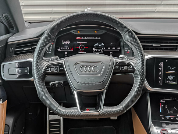 2021 Audi RS 7 II (4K), красный, 14650000 рублей - вид 21