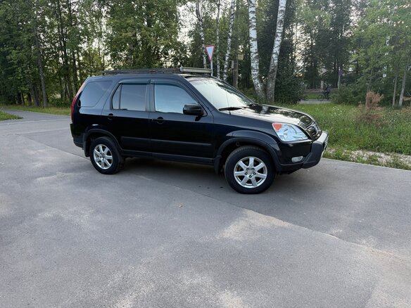 2003 Honda CR-V II, чёрный - вид 3