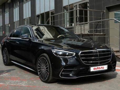 2020 Mercedes-Benz S-Класс 400 d 4MATIC VII (W223), чёрный, 8800000 рублей, вид 1
