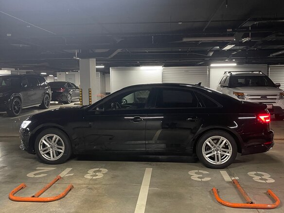 2019 Audi A4 V (B9), чёрный, 2390000 рублей - вид 6