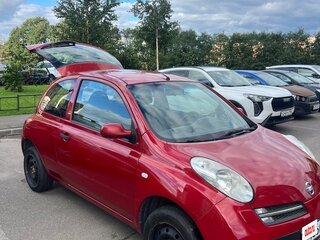 2006 Nissan Micra III (K12), пурпурный, 390000 рублей, вид 2