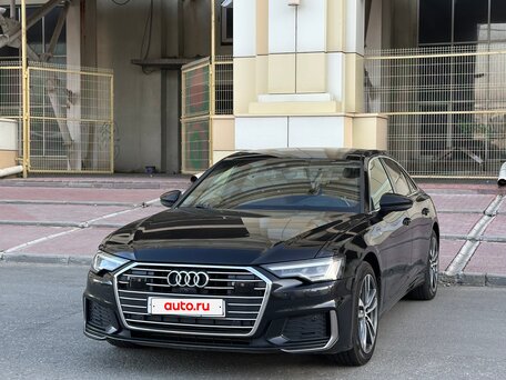 2021 Audi A6 45 TFSI V (C8), чёрный, 3950000 рублей, вид 5