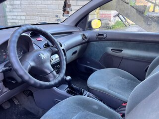 1999 Peugeot 206, серый, 135000 рублей, вид 5