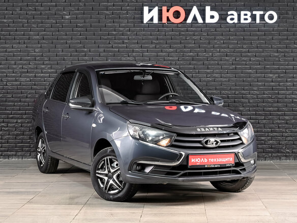 2020 Lada (ВАЗ) Granta I Рестайлинг, серый - вид 3