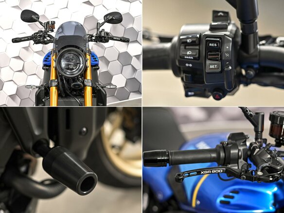 2023 Yamaha XSR900, синий, 1159000 рублей - вид 9