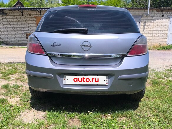 2008 Opel Astra 5-speed H Рестайлинг, серый, 455000 рублей - вид 1
