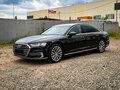 2018 Audi A8 Long 55 TFSI IV (D5), чёрный, 3750000 рублей - вид 4