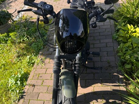 2021 Harley-Davidson Sportster 1200, зелёный, 970000 рублей, вид 5