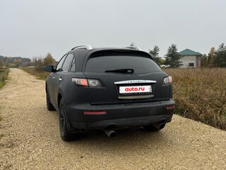 2006 Infiniti FX35 I (S50) Рестайлинг, чёрный, 950000 рублей, вид 5