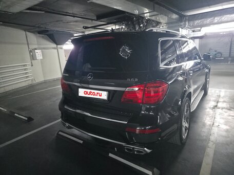 2013 Mercedes-Benz GL-Класс AMG 63 AMG, чёрный, 3200000 рублей, вид 5